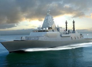 The Australian Government selected BAE Systems to build nine new frigates for the Australian Navy
