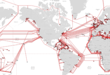 Internet traffic passes through a few dominant countries !