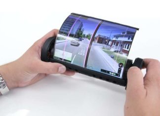 Lab unveils the world’s first rollable touch-screen tablet