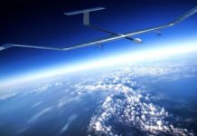 Zephyr S drone that competes with the satellite