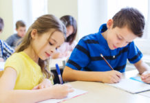 As early as the fourth grade, girls perform better than boys on standardized tests in reading and writing
