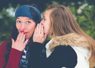 As soon as you tell somebody not to repeat your secret, people begin to have an obsessive, anxious urge to share it with somebody