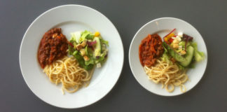 Shrinking your plate size don’t work to help Diet