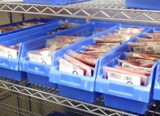 Researchers found that gunshot victims are approximately five times more likely to require blood transfusions