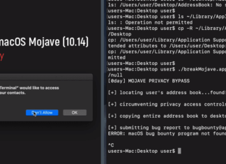 ex-NSA Hacker Discloses macOS Mojave 10.14 Zero-Day Vulnerability