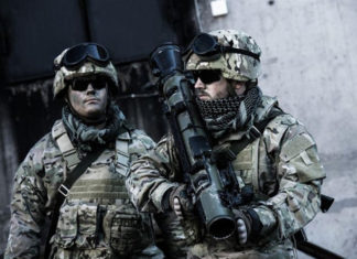 Raytheon – Swedish aerospace and defense firm Saab are demonstrating a new guided munition for the Carl-Gustaf man-portable