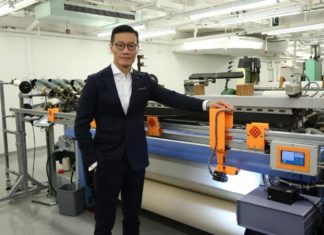PolyU developed AI fabric defect detection system for quality control (QC) in textile industry