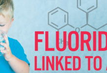 Researchers report higher levels of urinary fluoride during pregnancy is associated with a higher risk of ADHD in school aged children