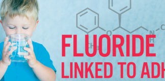 Researchers report higher levels of urinary fluoride during pregnancy is associated with a higher risk of ADHD in school aged children