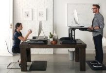 Sit-stand workstations reduce daily sitting time and appear to have a positive impact on job performance and psychological health
