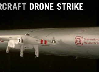 Report : Video showing what can happen to an airplane when it collides with a drone