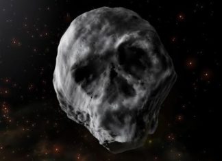 Asteroid TB145 – shaped like a grinning skull – is set to pass by Earth on Nov. 11
