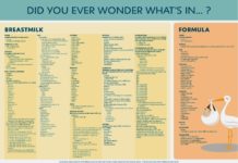 Infant formula is designed to mimic human breast milk not only in nutrients but also by nurturing a similar set of microbes in the digestive tract