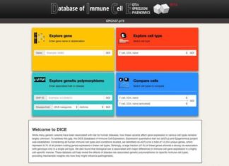 DICE: Immune cell atlas goes live – Compare any two people’s DNA and you will find millions of points where their genetic codes differ
