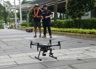 Hi-tech Singapore is planning to roll out a swarm of multipoupose drones