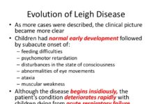 Leigh Syndrome : identified the Ashkenazi Jewish founder mutation