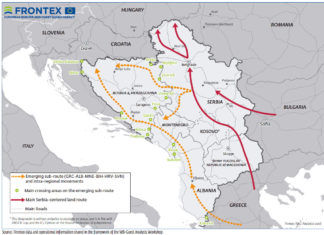 REPORT : Bosnian-Croatian border : 20000 migrants are currently preparing to break through