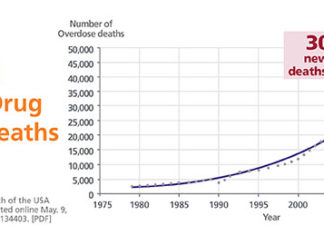 The rise in opioid-related overdose deaths in the last two decades is widely regarded as an epidemic