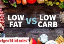 Which is better, a low-fat/high-carbohydrate diet or a high-fat/low-carbohydrate diet – or is it the type of fat that matters?