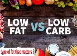 Which is better, a low-fat/high-carbohydrate diet or a high-fat/low-carbohydrate diet – or is it the type of fat that matters?