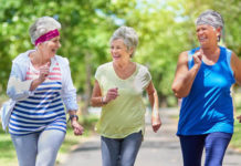 The health of fast walkers declined at a slower rate than those of slower walkers