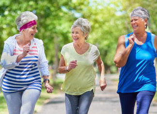 The health of fast walkers declined at a slower rate than those of slower walkers