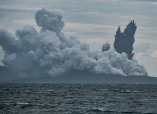 Anak Krakatoa is now just 110 metres – Indonesian tsunami volcano lost two-thirds of its height