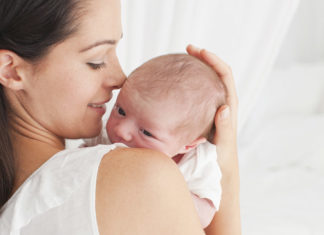 Researchers found that gently stroking a baby seems to reduce activity in the infant brain associated with painful experiences