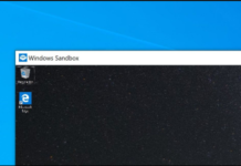 Windows Sandbox : A safe zone if app looks suspicious