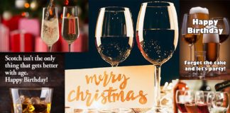 Birthday and Christmas cards featuring alcohol or harmful drinking reinforce a social attitude that excess alcohol consumption is acceptable and associated with celebration