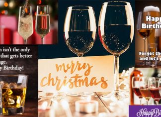 Birthday and Christmas cards featuring alcohol or harmful drinking reinforce a social attitude that excess alcohol consumption is acceptable and associated with celebration
