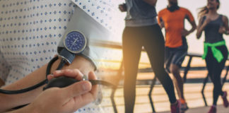 Exercise may be as effective as prescribed drugs to lower high (140 mm Hg) blood pressure