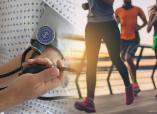 Exercise may be as effective as prescribed drugs to lower high (140 mm Hg) blood pressure