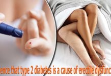 Evidence that type 2 diabetes is a cause of erectile dysfunction