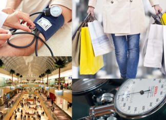Found a possible link between shopping centres and high blood pressure