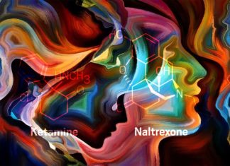 The combination of naltrexone and ketamine can help treat both symptoms of addiction and depression