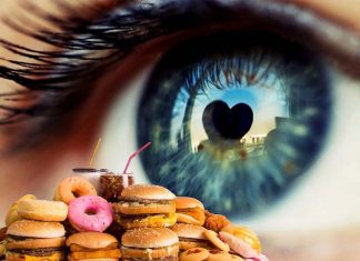 An unhealthy diet can contribute to developing eye diseases