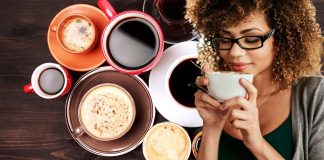 Drinking coffee makes the perceived time shorter, more concrete and precise thoughts