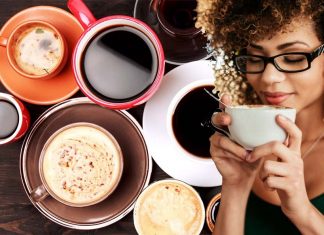 Drinking coffee makes the perceived time shorter, more concrete and precise thoughts