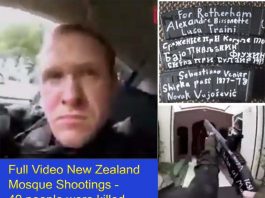 Full Video New Zealand Mosque Shootings – 49 people were killed – update