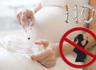 Smoking before and during pregnancy contributes to the risk of an infant dying suddenly