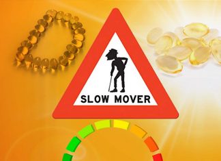 Vitamin D – too much slow reaction time