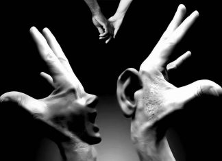 Gestures and visual animation assist in allowing us to understand the cognitive origins of linguistic meanings