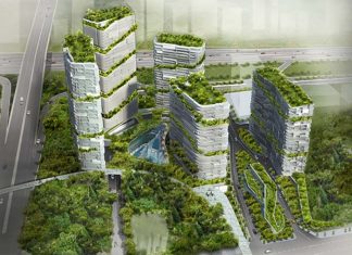 Researchers have recently designed a hybrid green architectural wall system for high-rise buildings