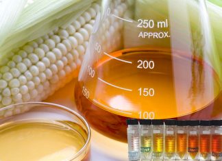 New simple and compatible process to produce HMF with the existing infrastructure in the high fructose corn syrup industry