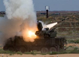 The Russian KBP group has launched the Pantsir-SM combined surface-to-air missile and anti-aircraft artillery weapon system