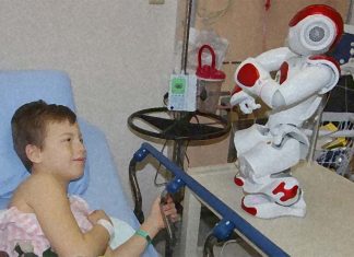Social robots used in pediatric units at hospitals can lead to more positive emotions in sick children