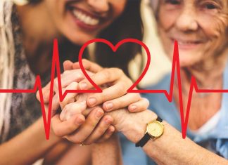 The mutual caregiving lower blood pressure and heart rate