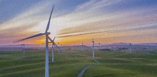 Wind energy : The swept area of the rotor of a standard turbine is now twice the size of a football field