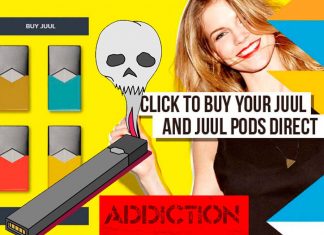 E-cigarette JUUL : self-reported symptoms of nicotine dependence by end user